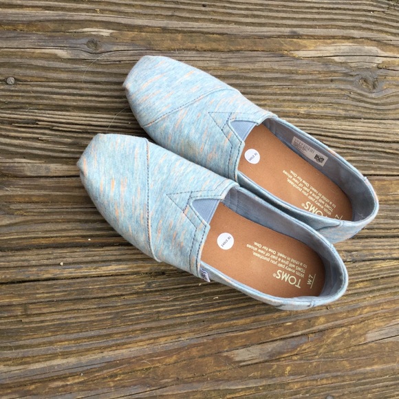 Alaskan Blue Heather Wool Toms - Picture 2 of 7